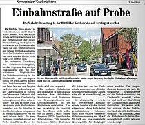 Bericht Elbe & Geest Wochenblatt vom 13.5.2015