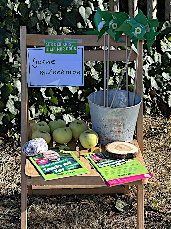 ein  stummer Ministand in Eddelsen