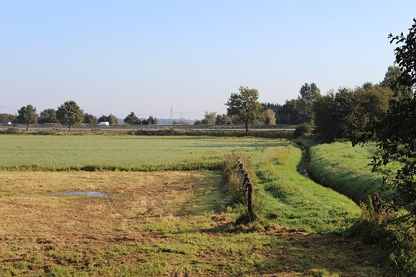 Standort der geplanten BAB-Raststätte "Elbmarsch" in Meckelfeld