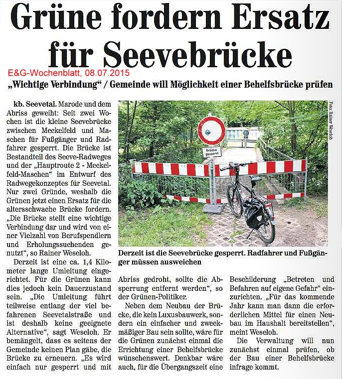 Artikel aus Elbe und Geest vom 08.07.2015 Artikel aus Elbe und Geest vom 08.07.2015