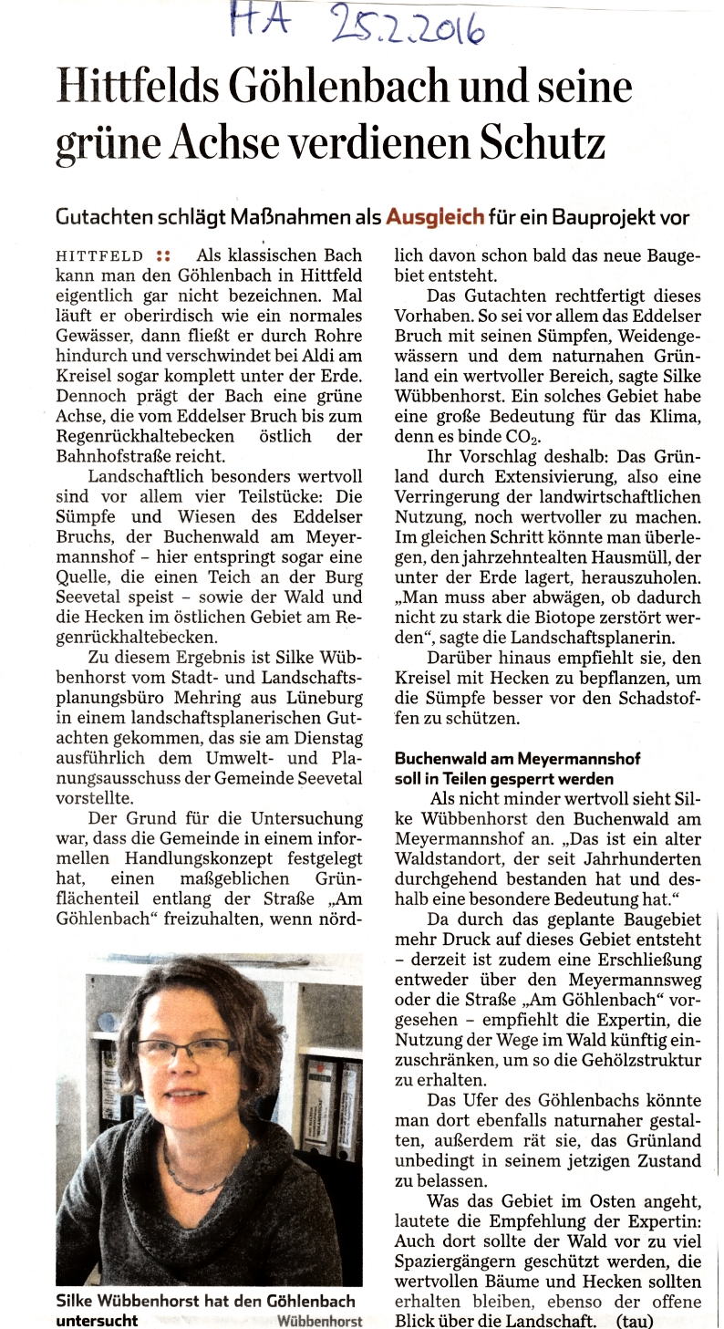 Artikel im Abendblatt zum Gutachten
