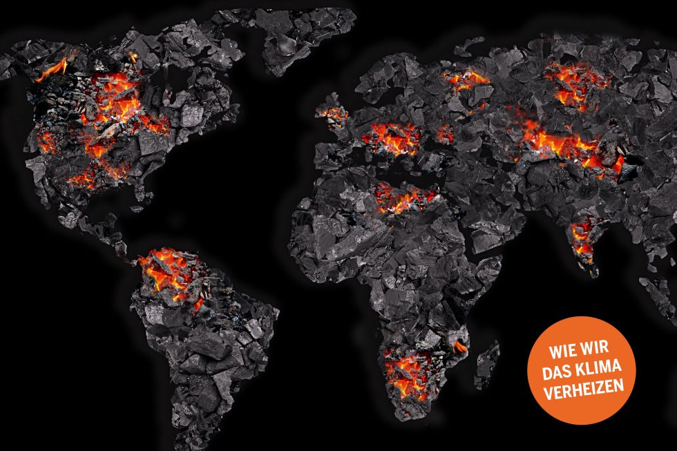 Kohle verheizen schadet dem Klima Kohle verheizen schadet dem Klima