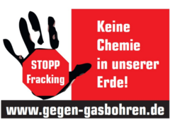 logo gegen gasbohren