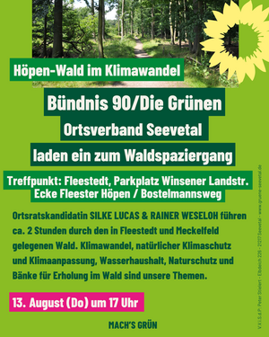 Einladung zum Waldspaziergang