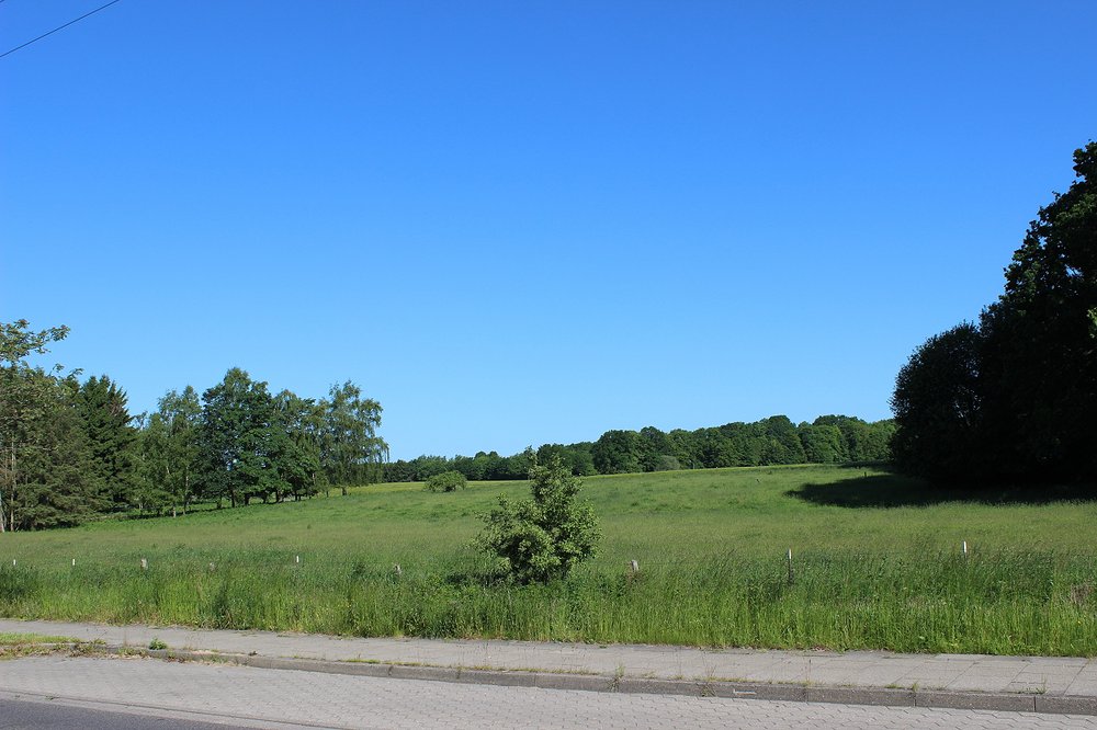 Blick auf das noch nicht bebaute Gebiet Blick auf das noch nicht bebaute Gebiet